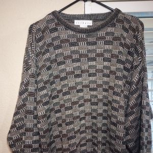 (#108) Men's Vintage Tribute Pullover Sweater  Size Large 100% Acrylic Pre-owned